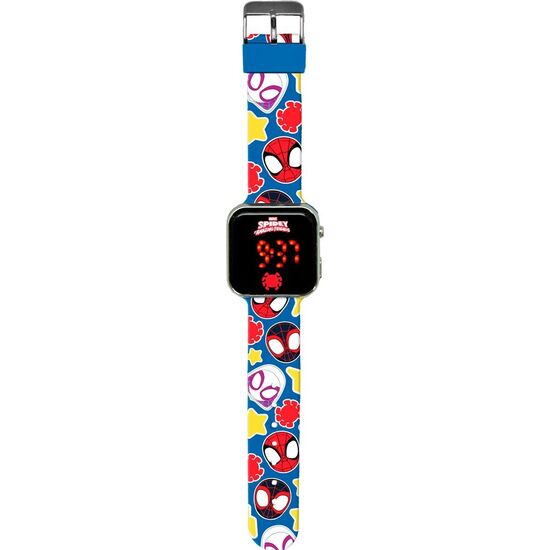 RELOJ LED SPIDEY THE AMAZING FRIENDS MARVEL image 1