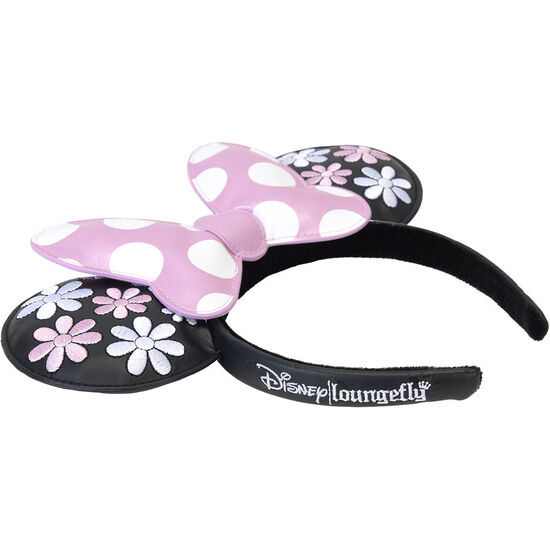 DIADEMA OREJAS FLORAL ROCK THE DOTS MINNIE DISNEY LOUNGEFLY image 0