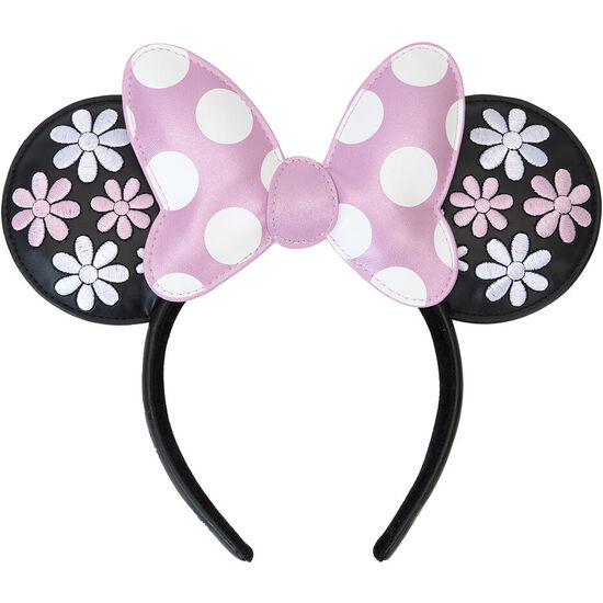 DIADEMA OREJAS FLORAL ROCK THE DOTS MINNIE DISNEY LOUNGEFLY image 1