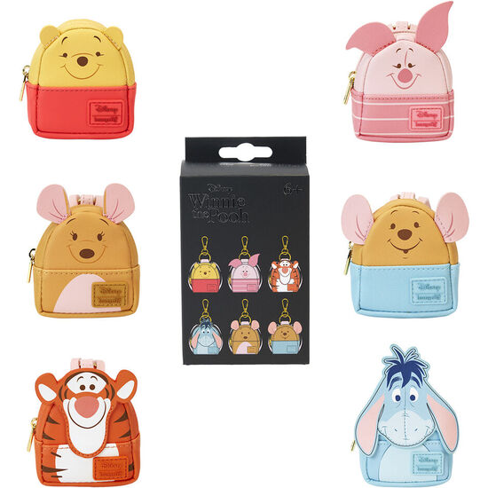 LLAVERO MINI MOCHILA MYSTERY WINNIE THE POOH LOUNGEFLY SURTIDO image 0