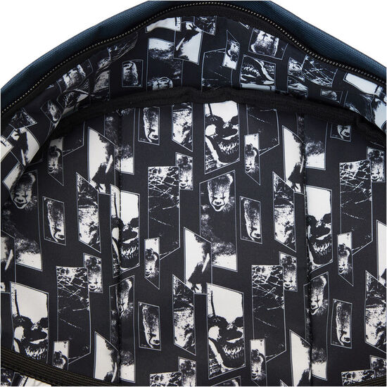 MOCHILA NYLON I HEART PENNYWISE IT LOUNGEFLY 44CM image 3