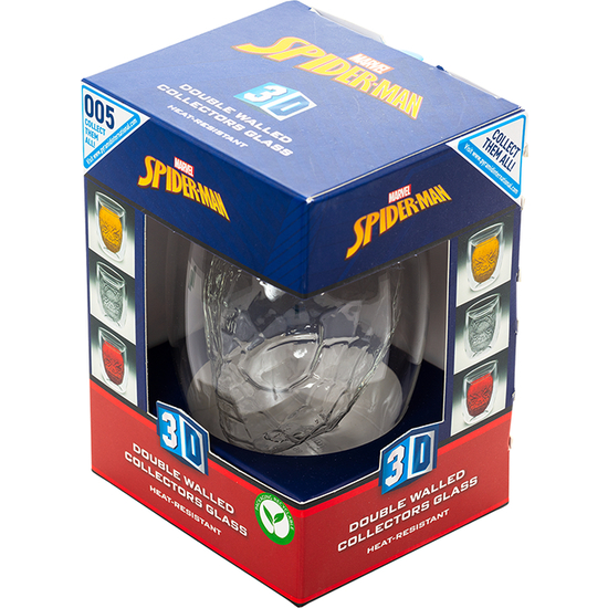 VASO 3D DOBLE PARED SPIDERMAN MARVEL image 2