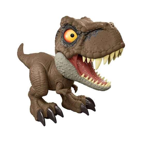 FIGURA DINOSAURIO JURASSIC WORLD ROAR COMMAND T-REX CON SOIDOS. 21,59X22,23X10,16 CM image 2