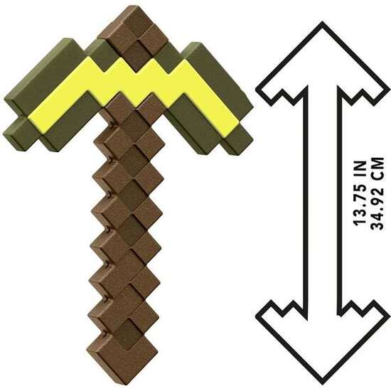 ESPADA PICO DE ORO MINECRAFT 42,80X21,10X3 CM image 3