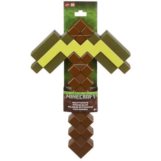 ESPADA PICO DE ORO MINECRAFT 42,80X21,10X3 CM image 5