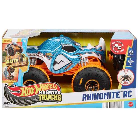 COCHE RADIO CONTROL MONSTER TRUCKS  2.4 GHZ. ESCALA 1:24 image 0