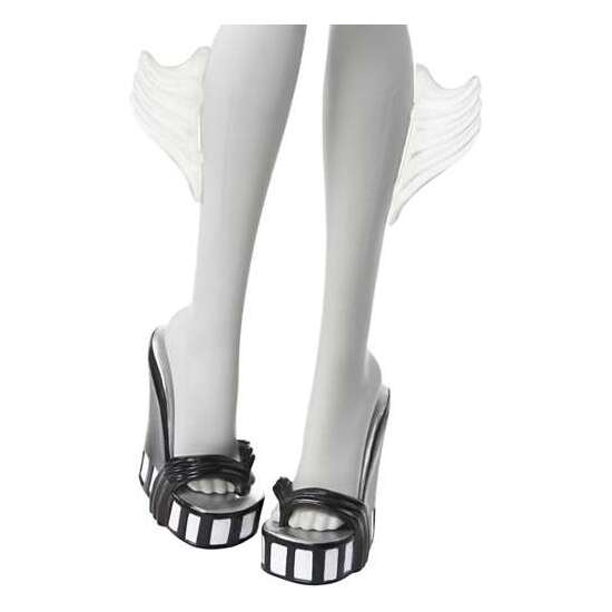 MUÑECA MONSTER HIGH REEL DRAMA LAGOONA EN BLANCO Y NEGRO. image 5