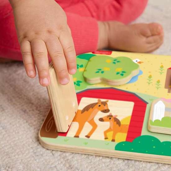 JUEGO MADERA ANIMALES CUCU-TRÁS 20X20X1,91 CM image 5