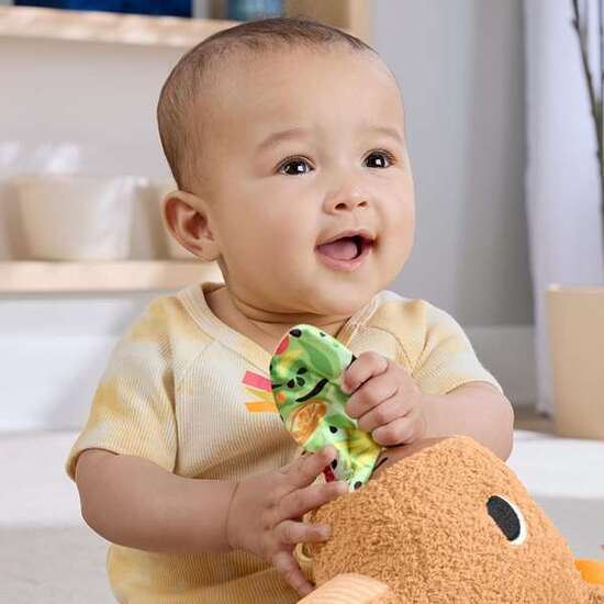 PELUCHE FISHER-PRICE CAPIBARA ESTÍMULOS Y JUEGO. image 1