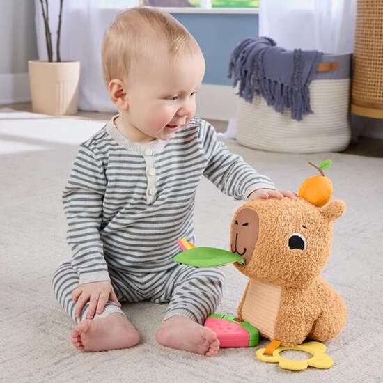 PELUCHE FISHER-PRICE CAPIBARA ESTÍMULOS Y JUEGO. image 2