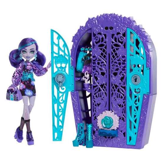 MUÑECA MONSTER HIGH TWYLA CON ARMARIO. INCLUYE ROPA Y ACCESORIOS. image 0