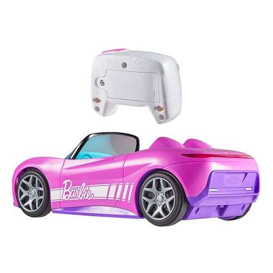 COCHE RADIO CONTROL DESCAPOTABLE BARBIE ROSA. 2.4 GHZ. image 4