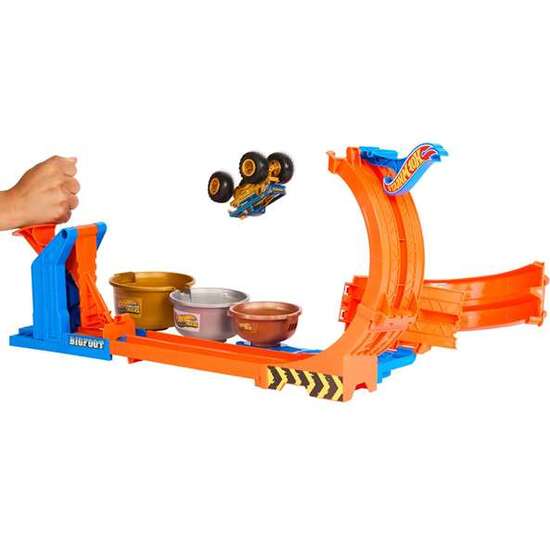 PISTA HOT WHEELS MONSTER TRUCKS TROFEO DEL DESAFÍO BIGFOOT. INCLUYE UN COCHE MONSTER TRUCKS. image 5