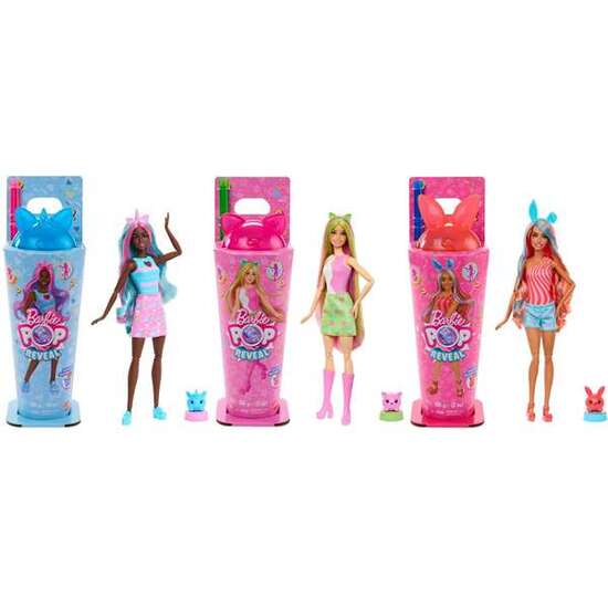 MUÑECA SORPRESA BARBIE POP REVEAL FIESTA DE ANIMALES. - MODELOS SURTIDOS image 0