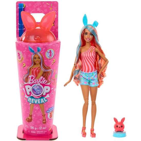 MUÑECA SORPRESA BARBIE POP REVEAL FIESTA DE ANIMALES. - MODELOS SURTIDOS image 3