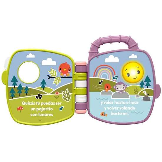 LIBRO MUSICAL MONO MORADO FISHER-PRICE. image 2