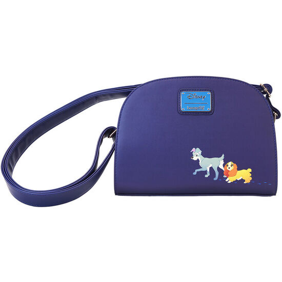BOLSO BANDOLERA 70TH ANNIVERSARY LA DAMA Y EL VAGABUNDO DISNEY LOUNGEFLY image 1