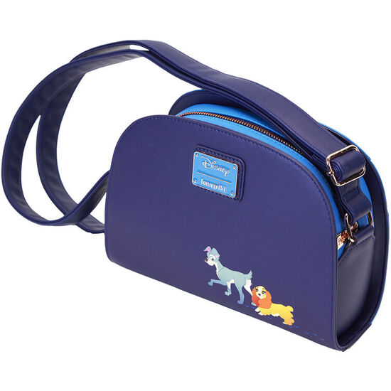 BOLSO BANDOLERA 70TH ANNIVERSARY LA DAMA Y EL VAGABUNDO DISNEY LOUNGEFLY image 2