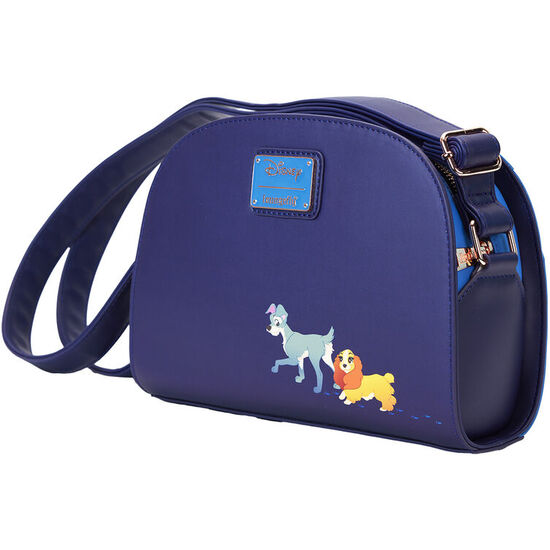 BOLSO BANDOLERA 70TH ANNIVERSARY LA DAMA Y EL VAGABUNDO DISNEY LOUNGEFLY image 3