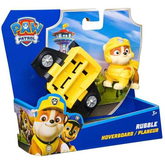 FIGURA ACTION PAW PATROL PUP. INCLUYE AERODESLIZADOR Y FIGURA. FIGURA 5 CM - MODELOS SURTIDOS image 1