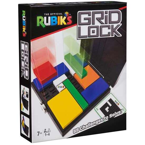 JUEGO RUBIKS GRIDLOCK. PON A PRUEBA TU VELOCIDAD Y TUS HABILIDADES DE RESOLUCIÓN DE PROBLEMAS. image 0
