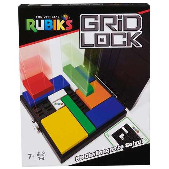 JUEGO RUBIKS GRIDLOCK. PON A PRUEBA TU VELOCIDAD Y TUS HABILIDADES DE RESOLUCIÓN DE PROBLEMAS. image 1