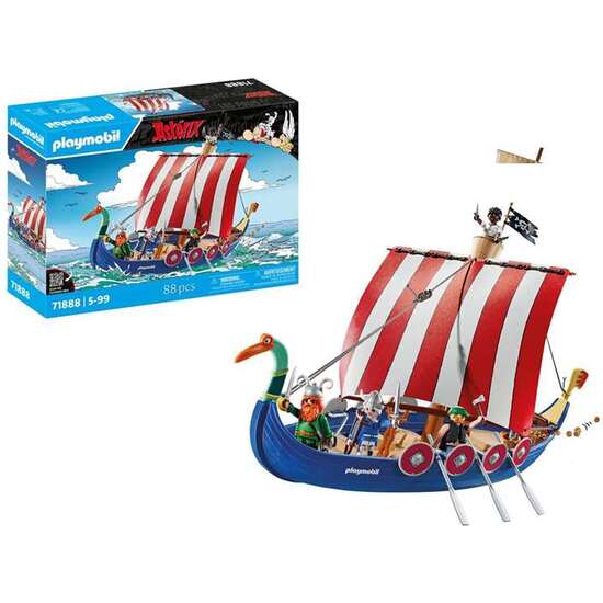 BARCO PIRATA PLAYMOBIL ASTÉRIX image 1