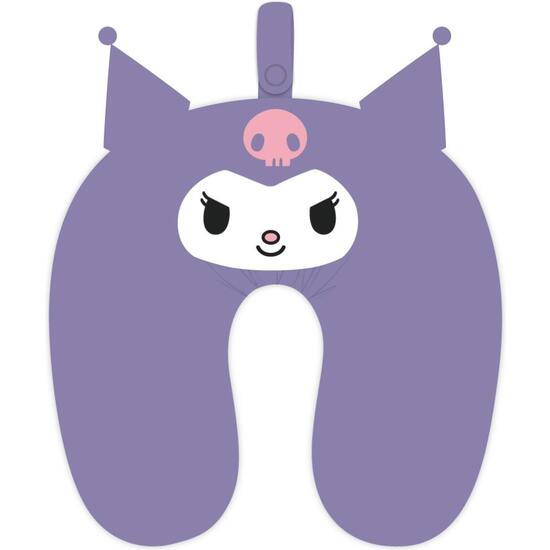 COJIN CON APLICACIONES VIAJE HELLO KITTY KUROMI image 0