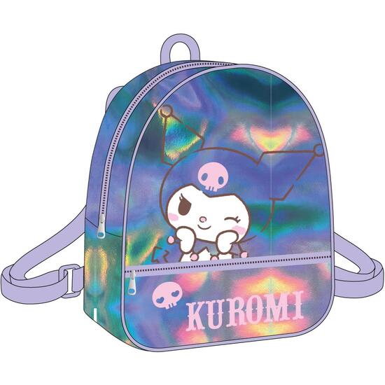 MOCHILA CASUAL IRIDISCENTE HELLO KITTY KUROMI image 0