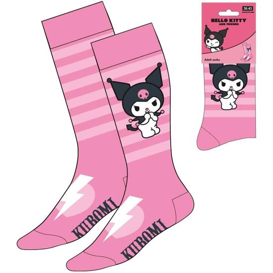 CALCETINES HELLO KITTY KUROMI image 0