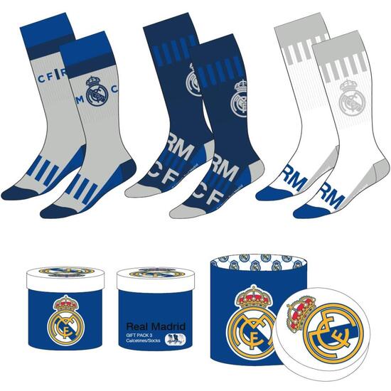 PACK CALCETINES 3 PIEZAS REAL MADRID image 0