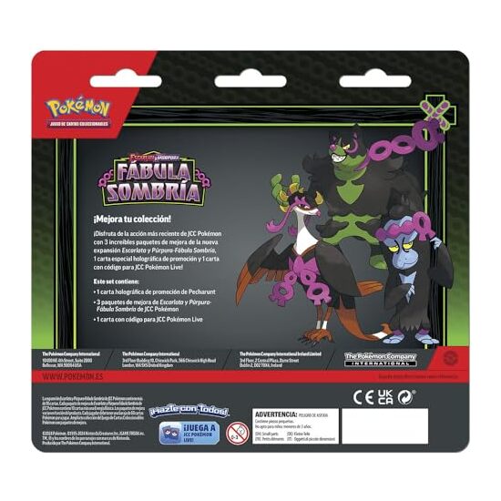 BLISTER 3 PACK CARTAS POKEMON image 1