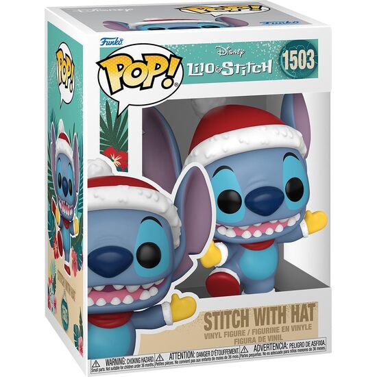 FUNKO POP STITCH C/SOMBRERO NAVIDAD image 0