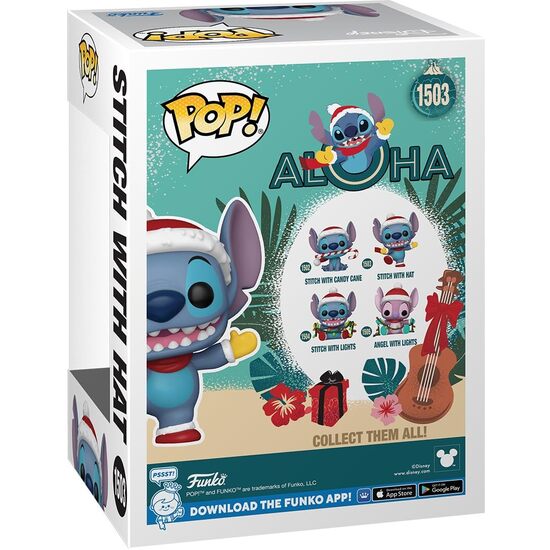 FUNKO POP STITCH C/SOMBRERO NAVIDAD image 2