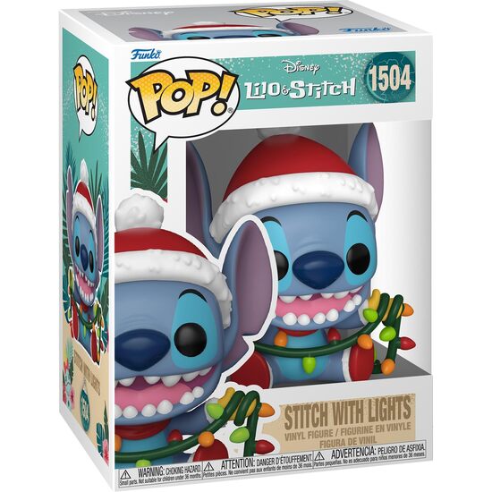 FUNKO POP STITCH C/LUCES NAVIDAD image 0