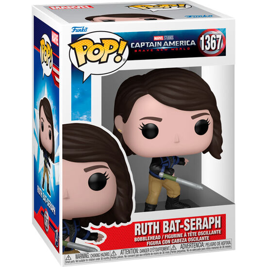 FIGURA POP MARVEL CAPITAN AMERICA BRAVE NEW WORLD RUTH BAT-SERAPH image 0