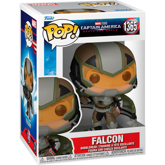 FIGURA POP MARVEL CAPITAN AMERICA BRAVE NEW WORLD FALCON image 0