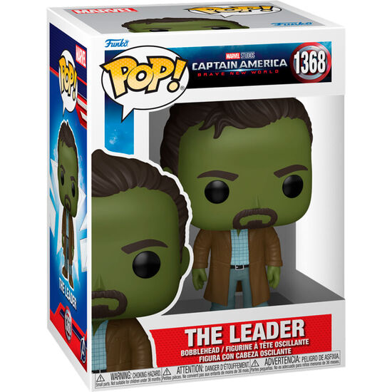 FIGURA POP MARVEL CAPITAN AMERICA BRAVE NEW WORLD THE LEADER image 0