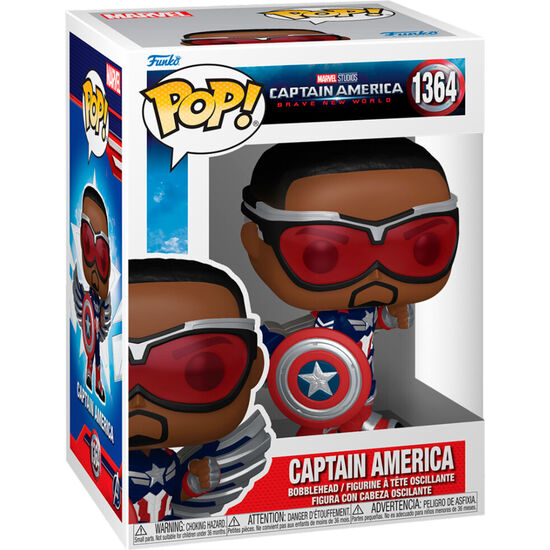 FIGURA POP MARVEL CAPITAN AMERICA BRAVE NEW WORLD CAPITAN AMERICA image 0