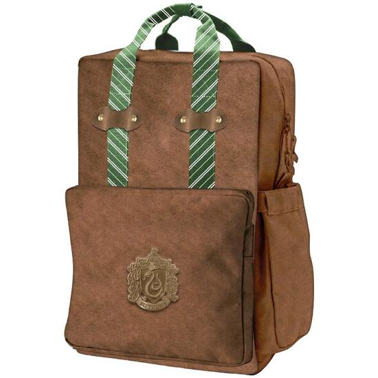 MOCHILA CASUAL MODA POLIPIEL HARRY POTTER SLYTHERIN image 0