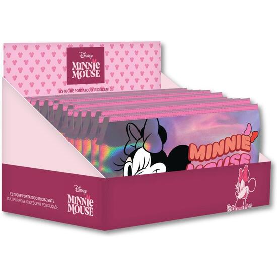 ESTUCHE PORTATODO IRIDISCENTE MINNIE image 1