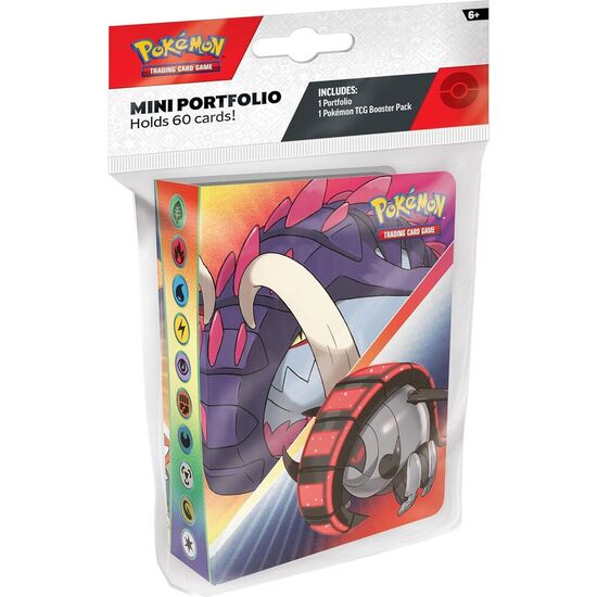 MINI PORTFOLIO JUEGO CARTAS COLECCIONABLES FUERZAS TEMPORALES POKEMON INGLES image 3