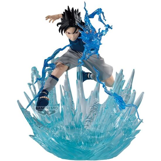 FIGURA UCHIHA SASUKE COMBINATION BATTLE NARUTO 12CM image 0