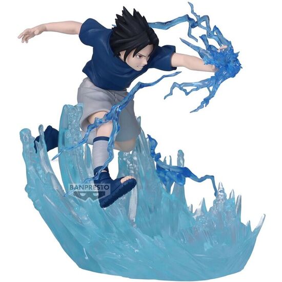 FIGURA UCHIHA SASUKE COMBINATION BATTLE NARUTO 12CM image 1