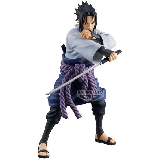 FIGURA UCHIHA SASUKE GRANDISTA NARUTO SHIPPUDEN 24CM image 0