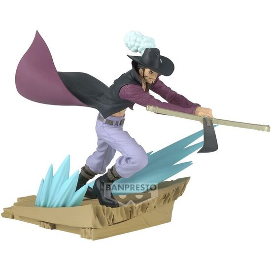 FIGURA DRACULE MIHAWK SENKOZEKKEI ONE PIECE 12CM image 0