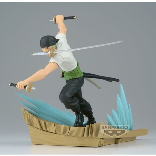 FIGURA RORONOA ZORO SENKOZEKKEI ONE PIECE 11CM image 1