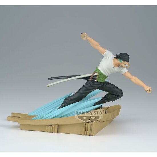 FIGURA RORONOA ZORO SENKOZEKKEI ONE PIECE 11CM image 2