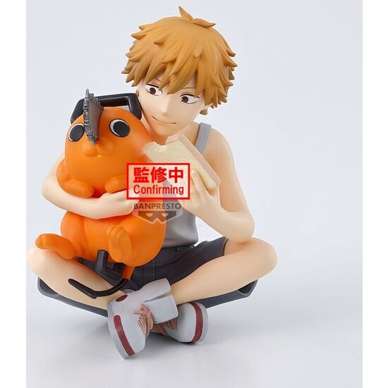 FIGURA DENJI & POCHITA BREAK TIME CHAINSAW MAN 7CM image 1