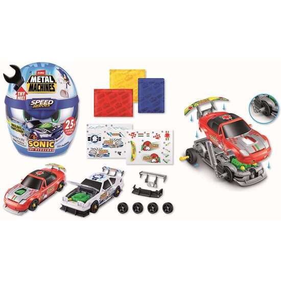 CASCO METAL MACHINES SONIC SPEED HERO, MONTA TU PROPIO COCHE image 0